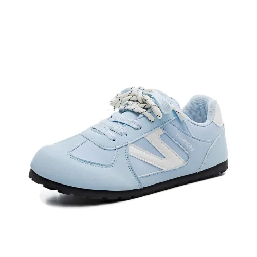 HUANQIU Водонепроницаемый устойчивый к истиранию легкий низкий топ немецкая армейская обувь женский синий