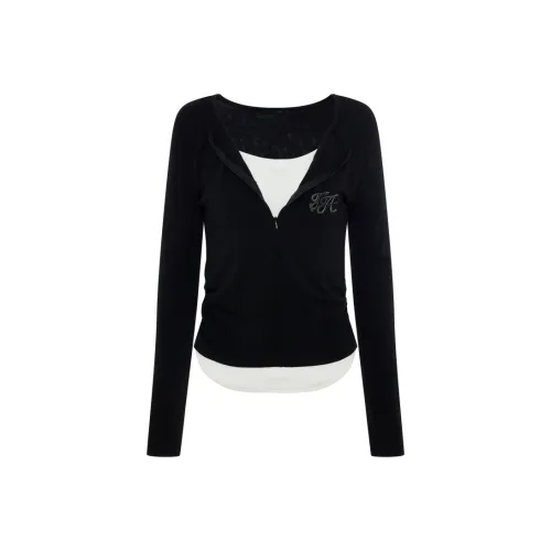 FOASIS Черные Женские T-рубашки