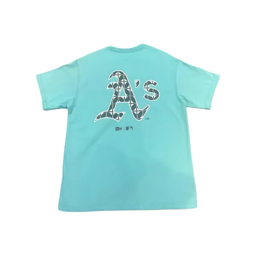 New Era Бирюзовая Унисекс Футболка