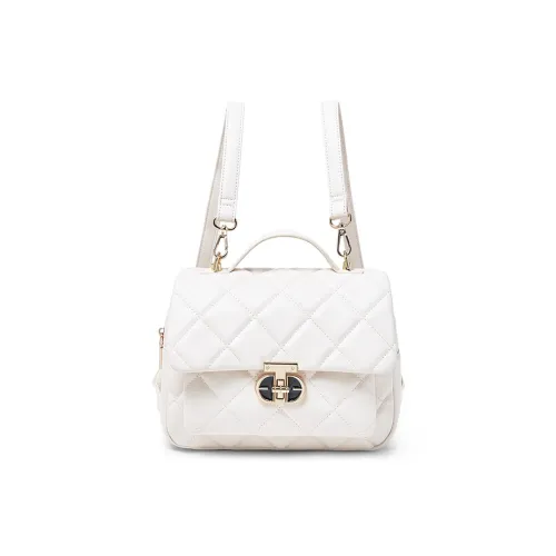 Old Man's Head Рюкзак из синтетической кожи Женская Белая