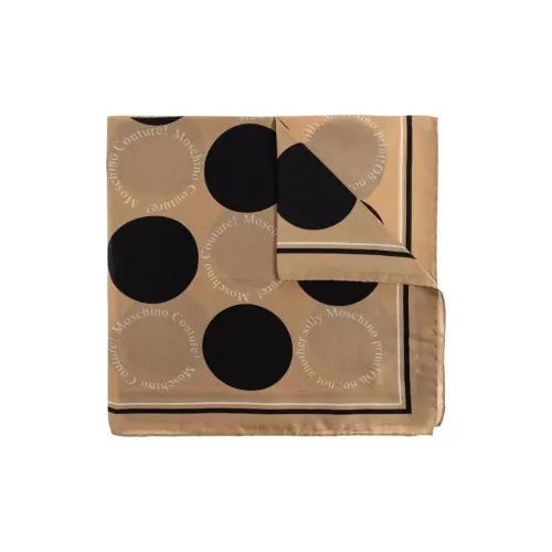 MOSCHINO Шелковые шарфы Мужской Желтый