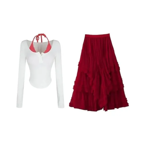 GEZITAI Женские Комплекты с Юбкой