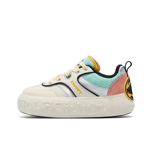 SNOOPY x Palladium Дышащие Кроссовки для скейтбординга с увеличенной высотой Женские