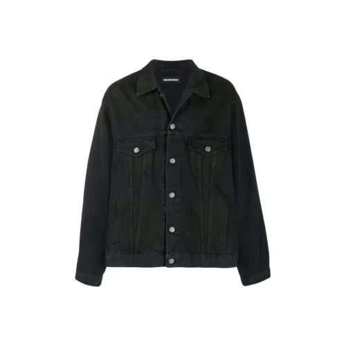 Balenciaga Черный Унисекс Джинсовые куртки