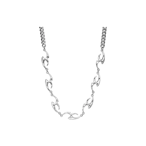 FAIRWHALE Титановые стальные ожерелья унисекс