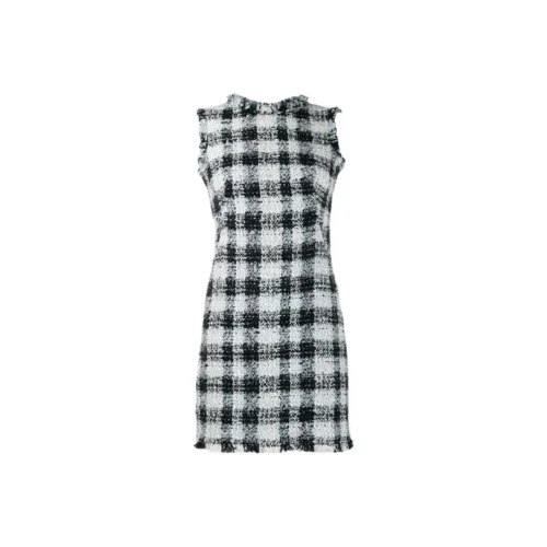 Alexander McQueen Синие Женские Платья без Рукавов