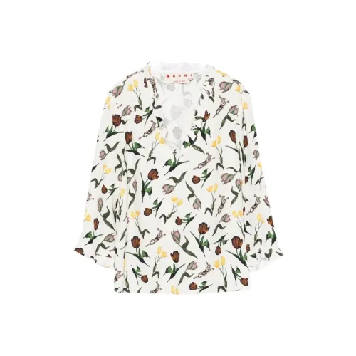 Marni Экрю Женские Рубашки