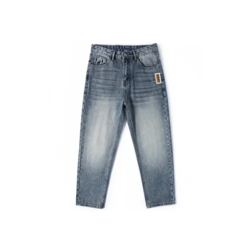 SNOOPY Turkish Blue Unisex Jeans СНУПИ Турецкие синие унисекс джинсы