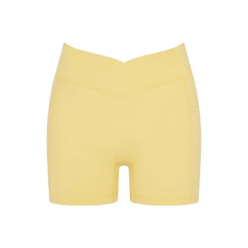 OH POLLY Лимон Женские Спортивные Шорты
