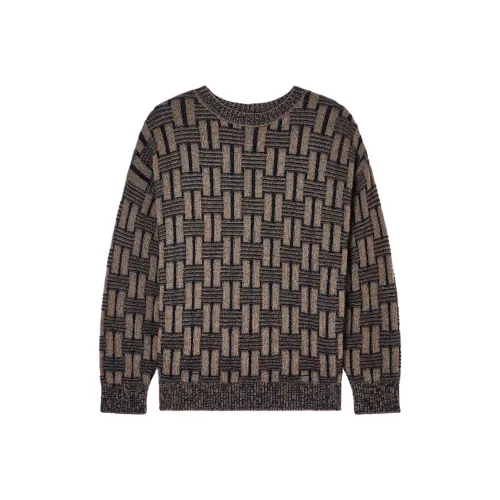 GIORGIO ARMANI Коричневый Мужской Свитера