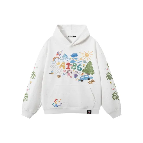 A186 Белый Фотиния Серый Унисекс Свитшоты