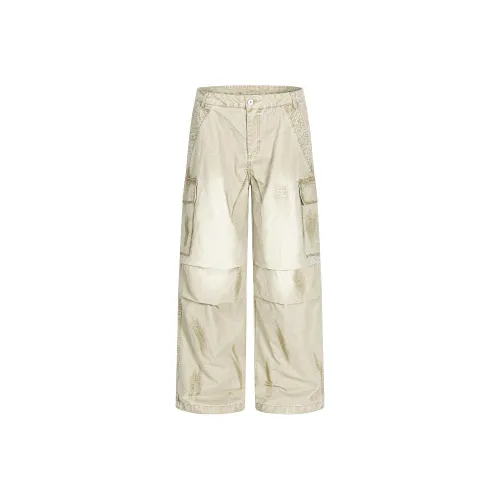 HIPHOPPUNKS Хаки Мужские Карго Брюки