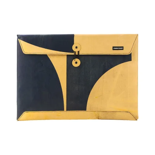 FREITAG Полиэстер Клатч Стандартный Унисекс Черный и Желтый