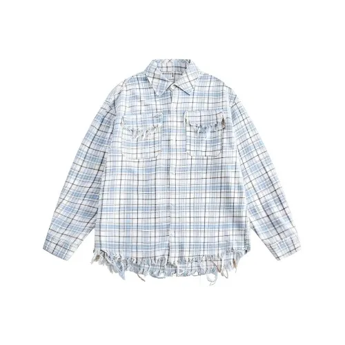 RVANGUARD Синий Унисекс Рубашки