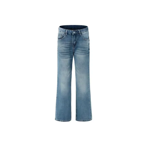 CHAORENBANG Синий Мужской Джинсы