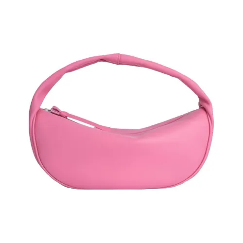 By Far Cush Кожа Сумка на плечо Сумка-пельмень Сумка Сумка через плечо Стандартная Женская Розовая