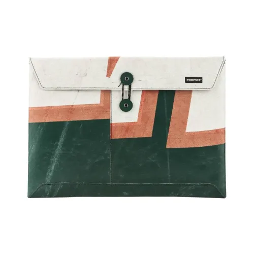 FREITAG Полиэстер Клатч Унисекс Зеленый Белый
