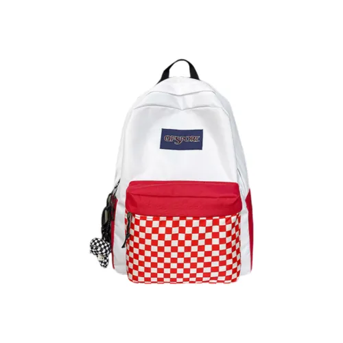 G.DUCKKIDS Нейлон Рюкзак Стандартный Красный Черный