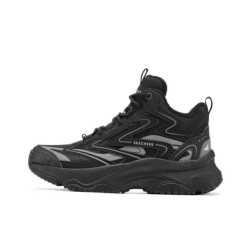 Skechers MID Топ Casual Женский Черный