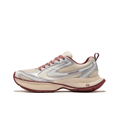 Erke Nova Износостойкий и Легкий Низкий Топ Casual Мужской Серый Egg Toe Ярко-Серебристый