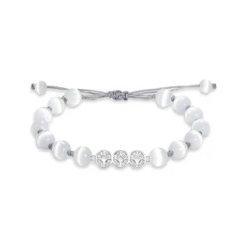 LuluCanaan Стекло Кошачий глаз Браслеты Унисекс