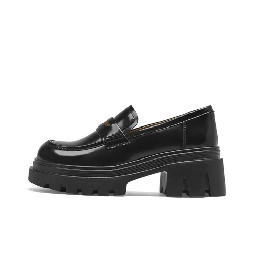 TOOMANYSHOES Лоферы Black Women's