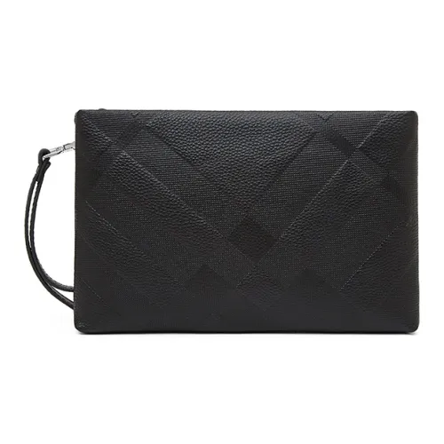 Old Man's Head Коровья кожа Клатч Стандартный Мужской Черный