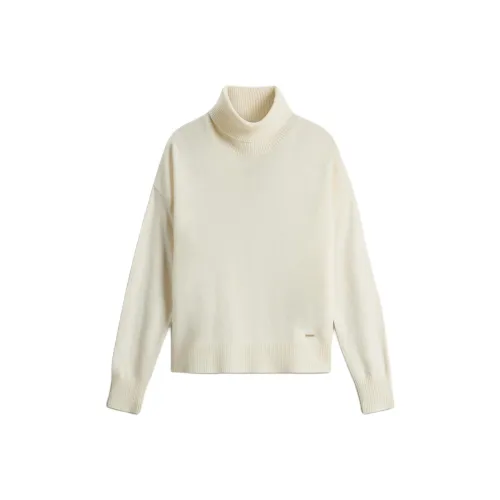 WOOLRICH Экрю Женские Свитера