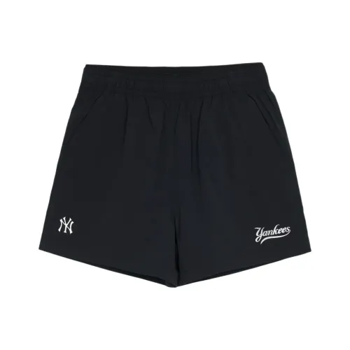 Mlb Base Logo Повседневные шорты Женские Черные