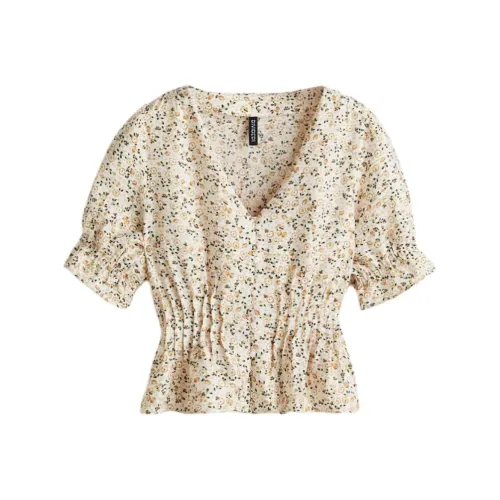 H&M Light Beige Женские Рубашки