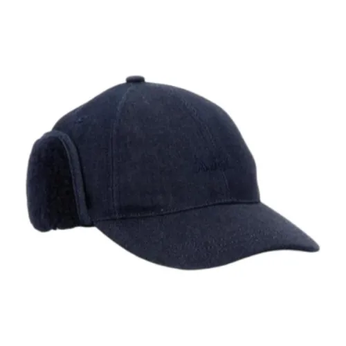 A.P.C Хлопок Кепки Мужские Синие