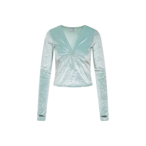 Collina Strade Cyan Женские T-рубашки