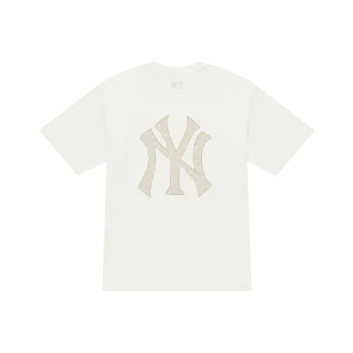 MLB Base Logo New York Yankees Белый Унисекс Футболка