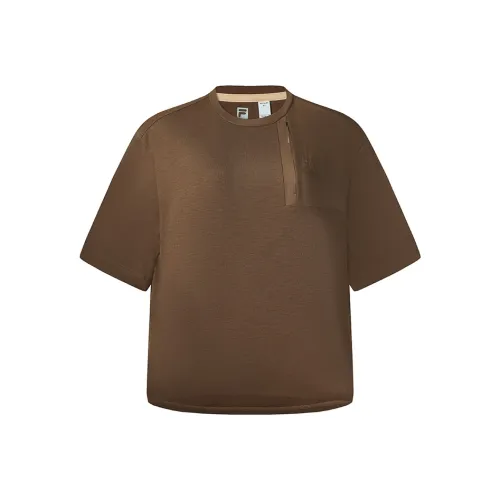 FILA Explorer CAMEL Ship Brown BN Женские T-рубашки