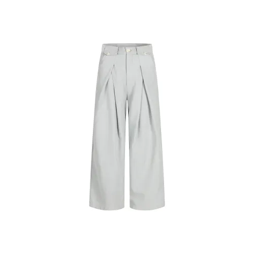 HIPHOPPUNKS Белый Серый Мужской Костюм Брюки