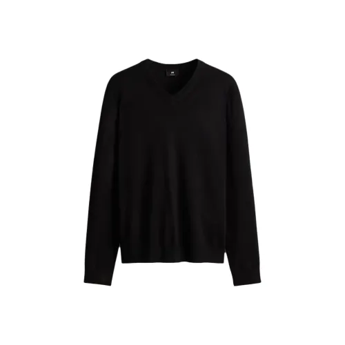 H&M Черные Мужские Свитера