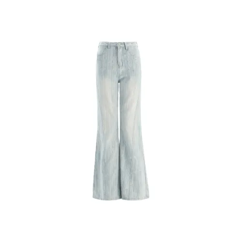 JOPPTI Blue Women's Jeans JOPPTI Синий Женские Джинсы