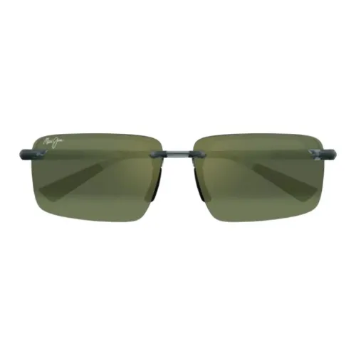 Maui Jim Ткань Квадратные Солнцезащитные очки Женские Серые