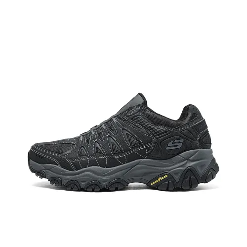 Skechers На открытом воздухе Альпинистские и туристические ботинки Низкий верх Черный мужской