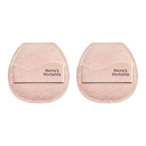 MomosWorkshop Сатин Светлый Пудра Один Cut Розовый 2 Упаковки Без Пудры Тени Настройка