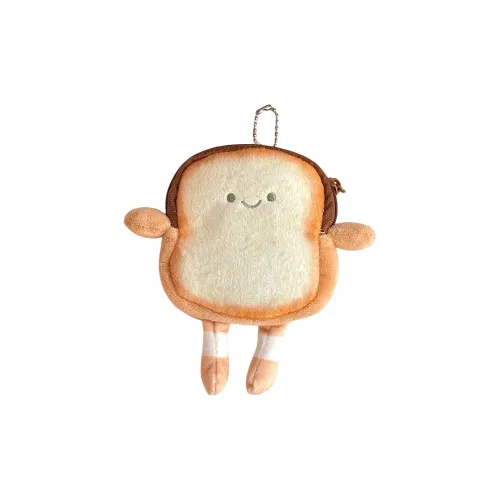 CHUNTUSHU Cute Cartoon Тост Плюшевый Брелок 13,5 см Рекомендуемая высота