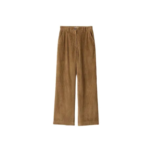 MIU MIU Коричневый Женские Повседневные Брюки