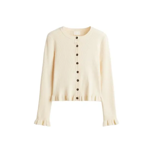 H&M Кремовый Женский Трикотаж