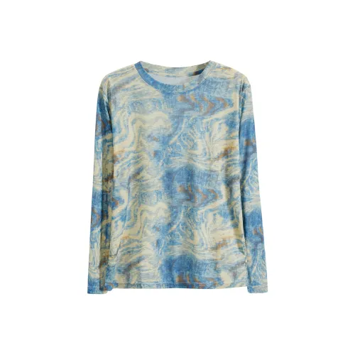 TOUCH Ink Синий Женская T-Рубашка