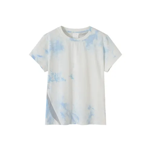 CONP Белый Синий Унисекс T-рубашки