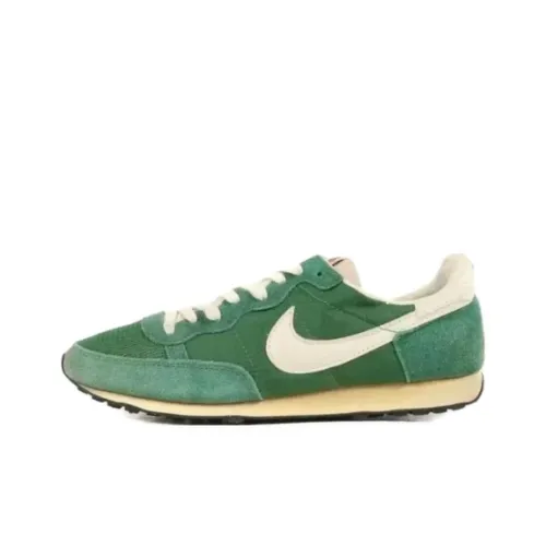 Nike Challenger Устойчивый к истиранию Дышащие Низкие Беговые кроссовки Унисекс Зеленые