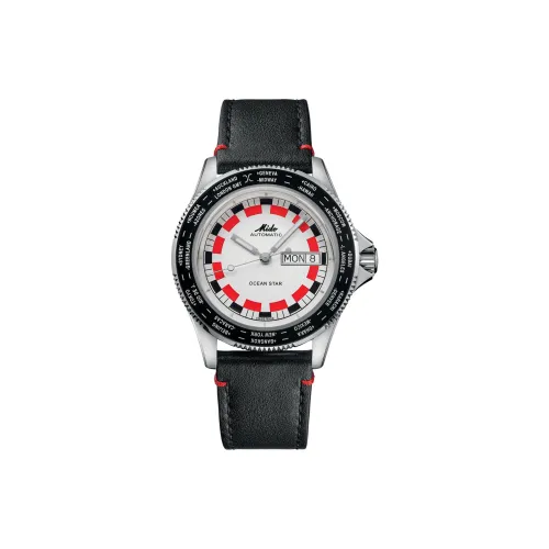 Mido Автоматический Механический Механизм Мужские Часы Leader Submariner 40,5 мм Белые