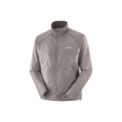 Salomon Collaboration Мужские Куртки Железо-Серого Цвета