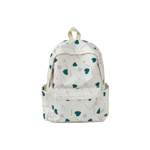 Kaka Tree Нейлон Рюкзак Женские Белый Розовый Фиолетовый Зеленый
