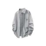 [Ледяной шелк Солнцезащитный] Космический серый Mb Уличный Веселье Собака Логотип на груди